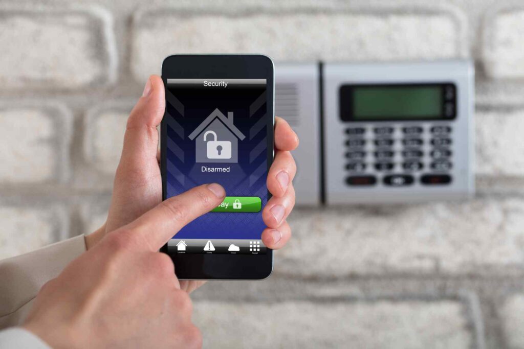 Security alarm system service Ashford
